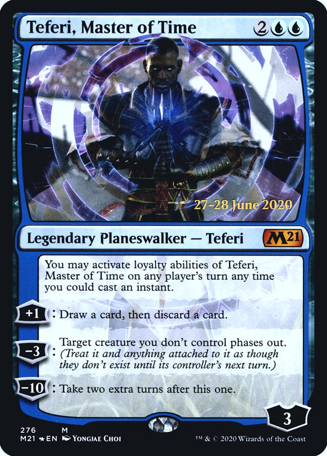 Teferi, Master of Time [Core Set 2021 Prerelease Promos] | Gear Gaming Bentonville