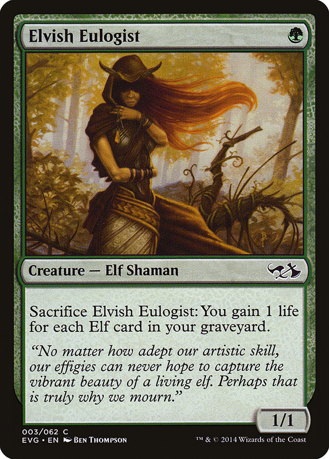 Elvish Eulogist (Elves vs. Goblins) [Duel Decks Anthology] | Gear Gaming Bentonville