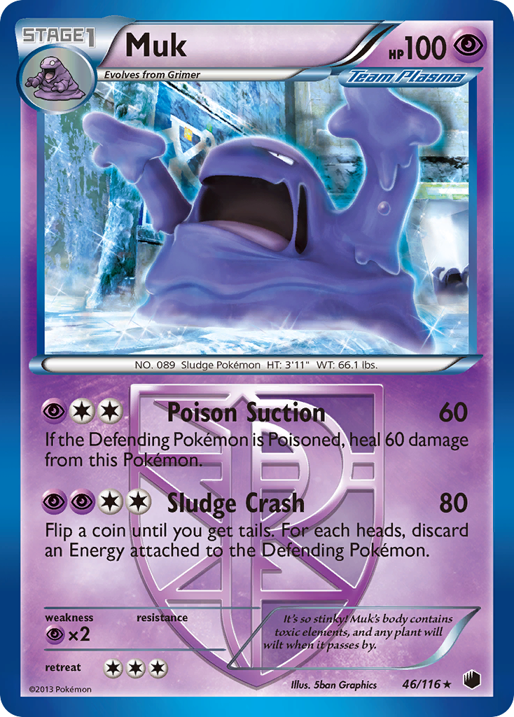 Muk (46/116) [Black & White: Plasma Freeze] | Gear Gaming Bentonville