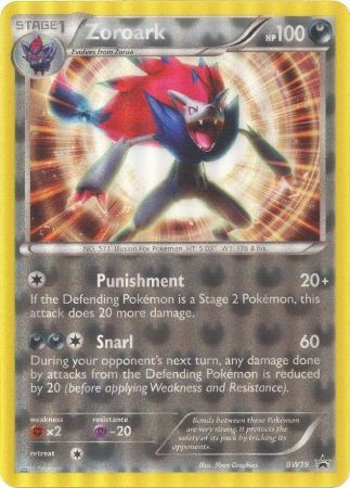 Zoroark (BW19) (Jumbo Card) [Black & White: Black Star Promos] | Gear Gaming Bentonville