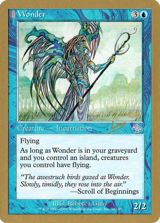 Wonder - 2002 Raphael Levy (JUD) [World Championship Decks] | Gear Gaming Bentonville