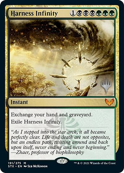 Harness Infinity (Promo Pack) [Strixhaven: School of Mages Promos] | Gear Gaming Bentonville