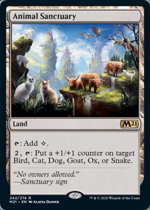 Animal Sanctuary [Core Set 2021] | Gear Gaming Bentonville