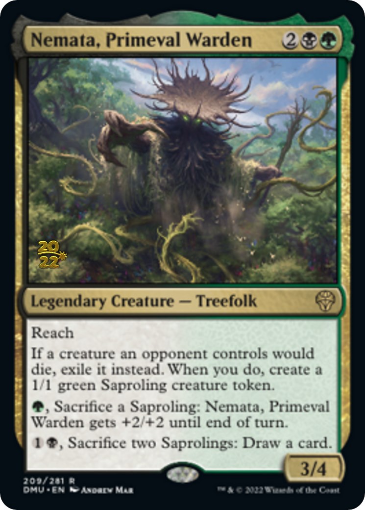 Nemata, Primeval Warden [Dominaria United Prerelease Promos] | Gear Gaming Bentonville