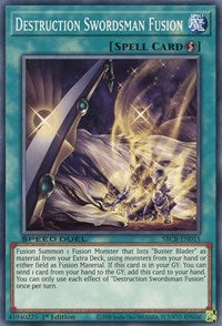 Destruction Swordsman Fusion [SBCB-EN015] Common | Gear Gaming Bentonville
