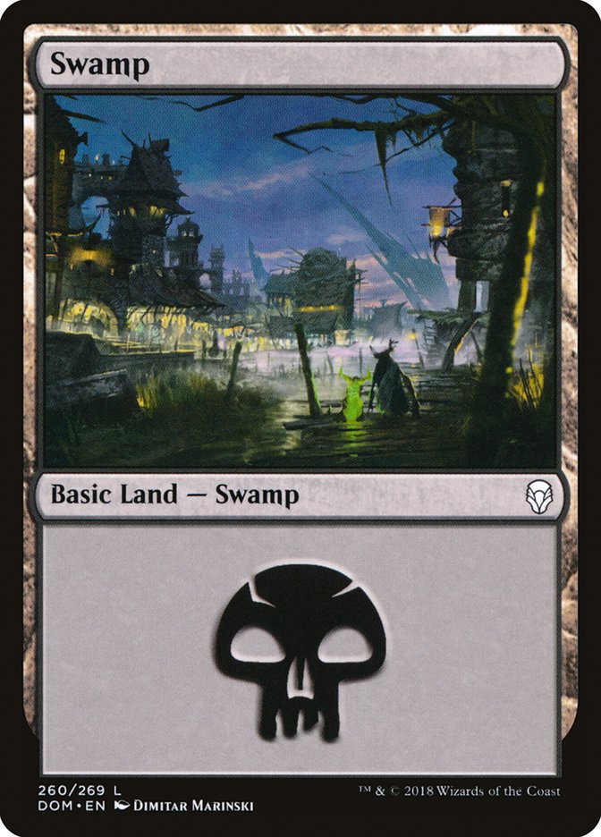 Swamp (260) [Dominaria] | Gear Gaming Bentonville