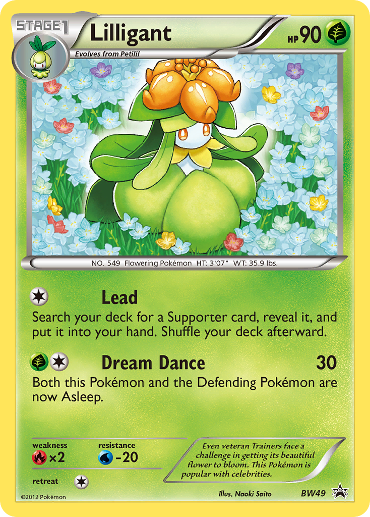 Lilligant (BW49) [Black & White: Black Star Promos] | Gear Gaming Bentonville