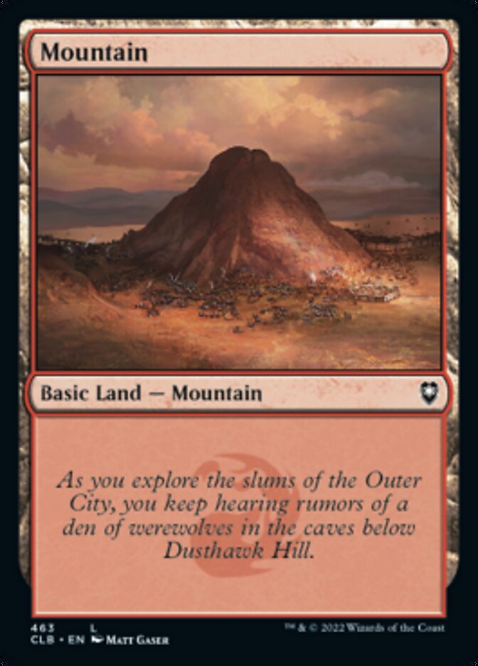 Mountain (463) [Commander Legends: Battle for Baldur's Gate] | Gear Gaming Bentonville