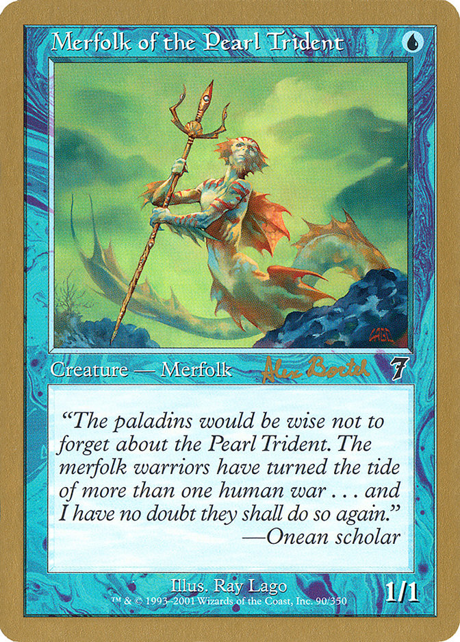 Merfolk of the Pearl Trident (Alex Borteh) [World Championship Decks 2001] | Gear Gaming Bentonville