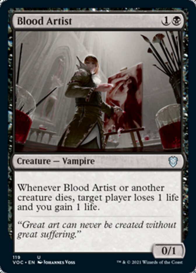 Blood Artist [Innistrad: Crimson Vow Commander] | Gear Gaming Bentonville