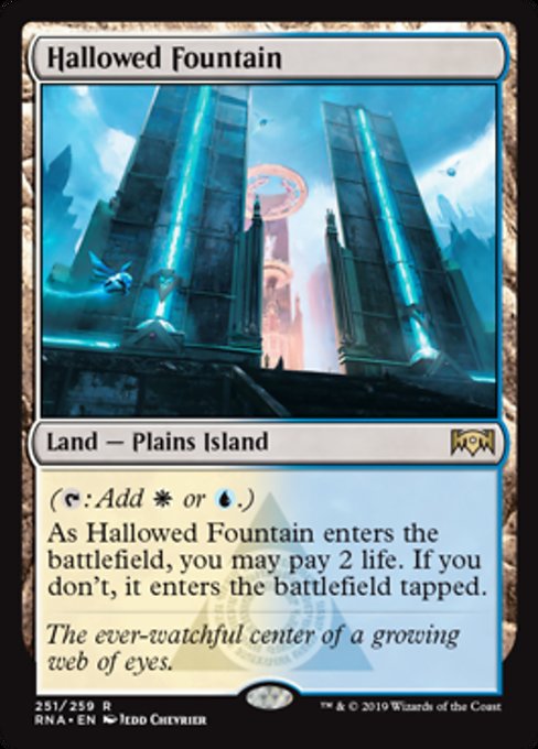 Hallowed Fountain [Ravnica Allegiance] | Gear Gaming Bentonville