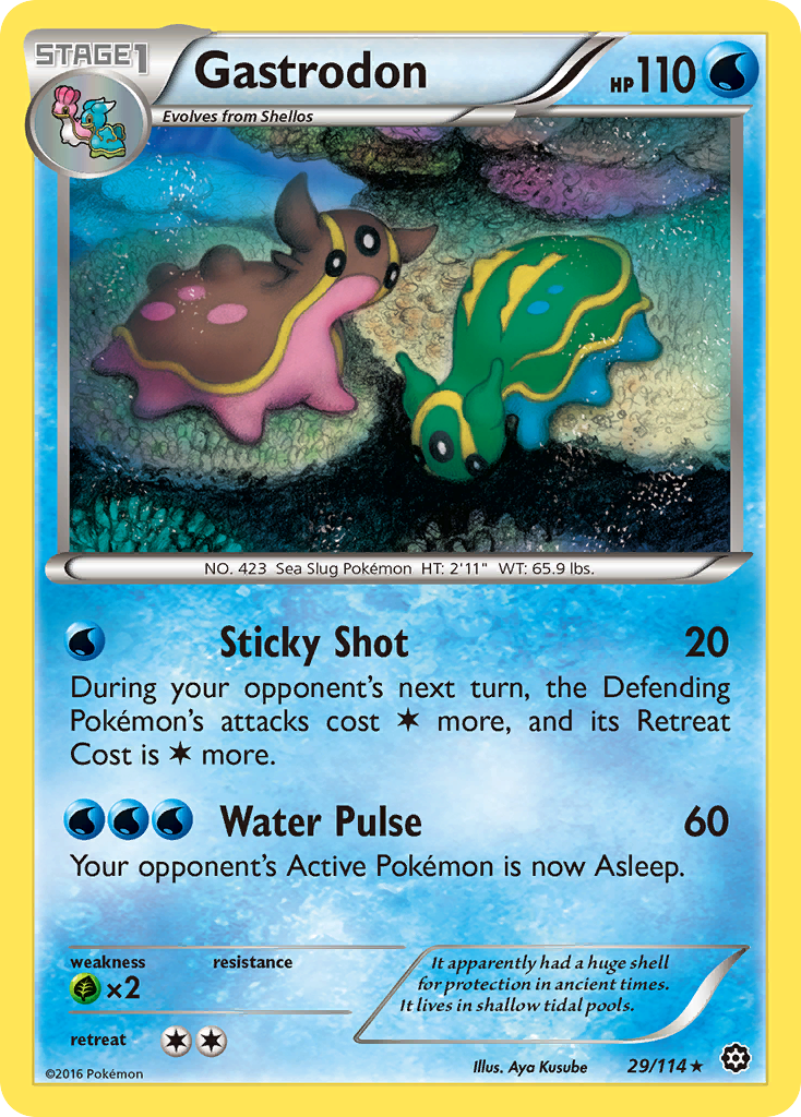 Gastrodon (29/114) [XY: Steam Siege] | Gear Gaming Bentonville