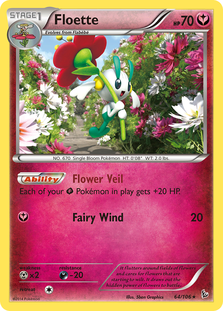 Floette (64/106) [XY: Flashfire] | Gear Gaming Bentonville