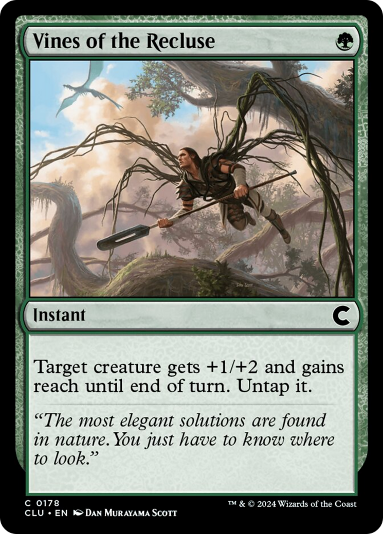 Vines of the Recluse [Ravnica: Clue Edition] | Gear Gaming Bentonville