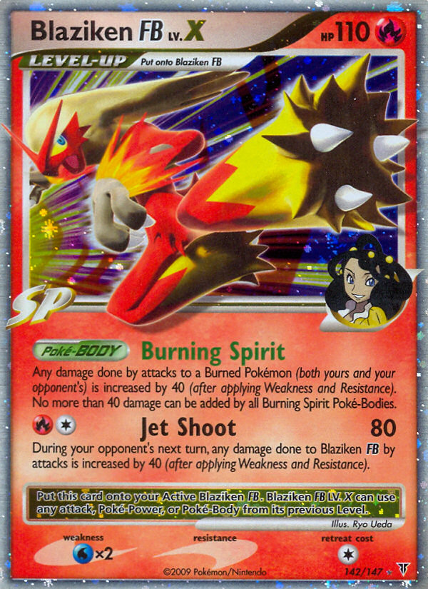 Blaziken FB LV.X (142/147) [Platinum: Supreme Victors] | Gear Gaming Bentonville