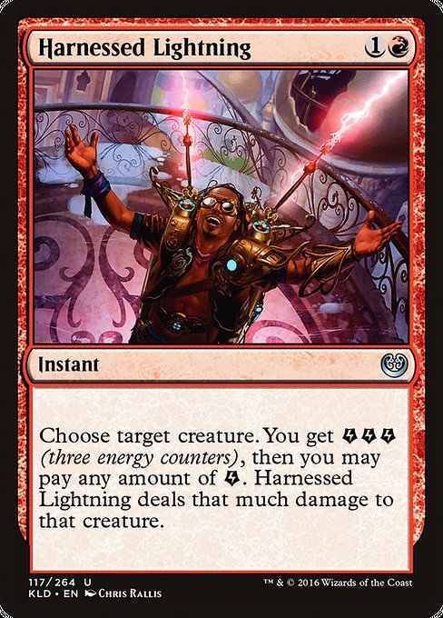 Harnessed Lightning [Kaladesh] | Gear Gaming Bentonville