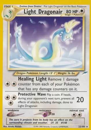 Light Dragonair (22/105) [Neo Destiny Unlimited] | Gear Gaming Bentonville