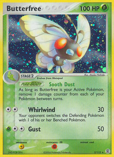 Butterfree (2/112) [EX: FireRed & LeafGreen] | Gear Gaming Bentonville