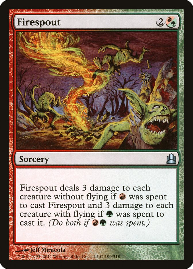 Firespout [Commander 2011] | Gear Gaming Bentonville