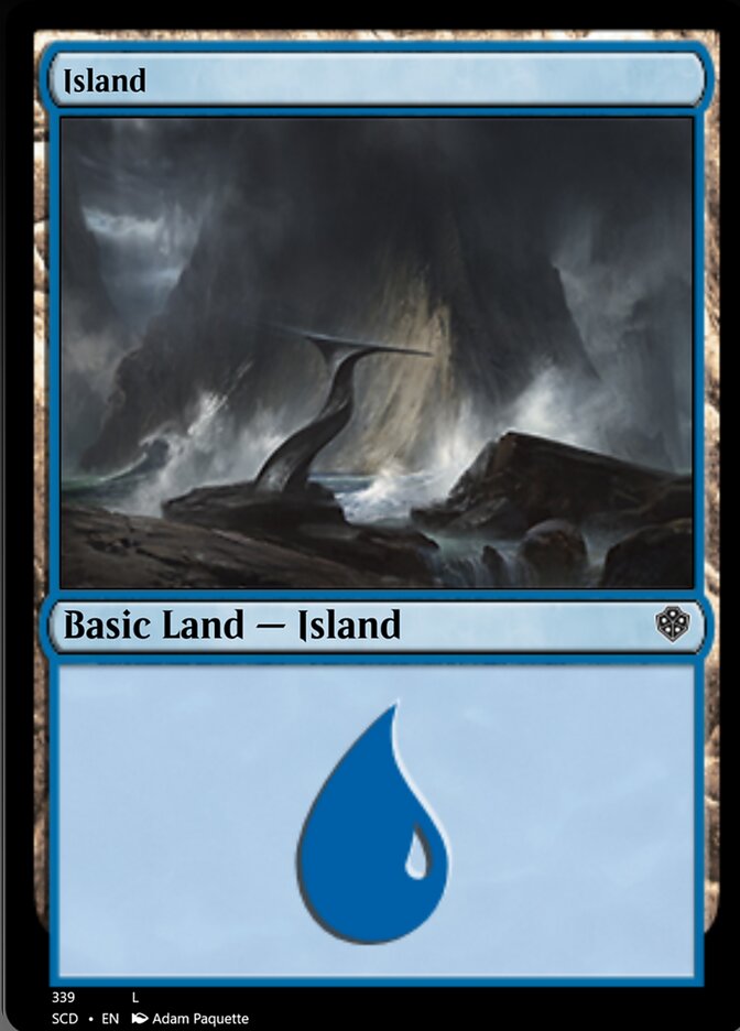 Island (339) [Starter Commander Decks] | Gear Gaming Bentonville