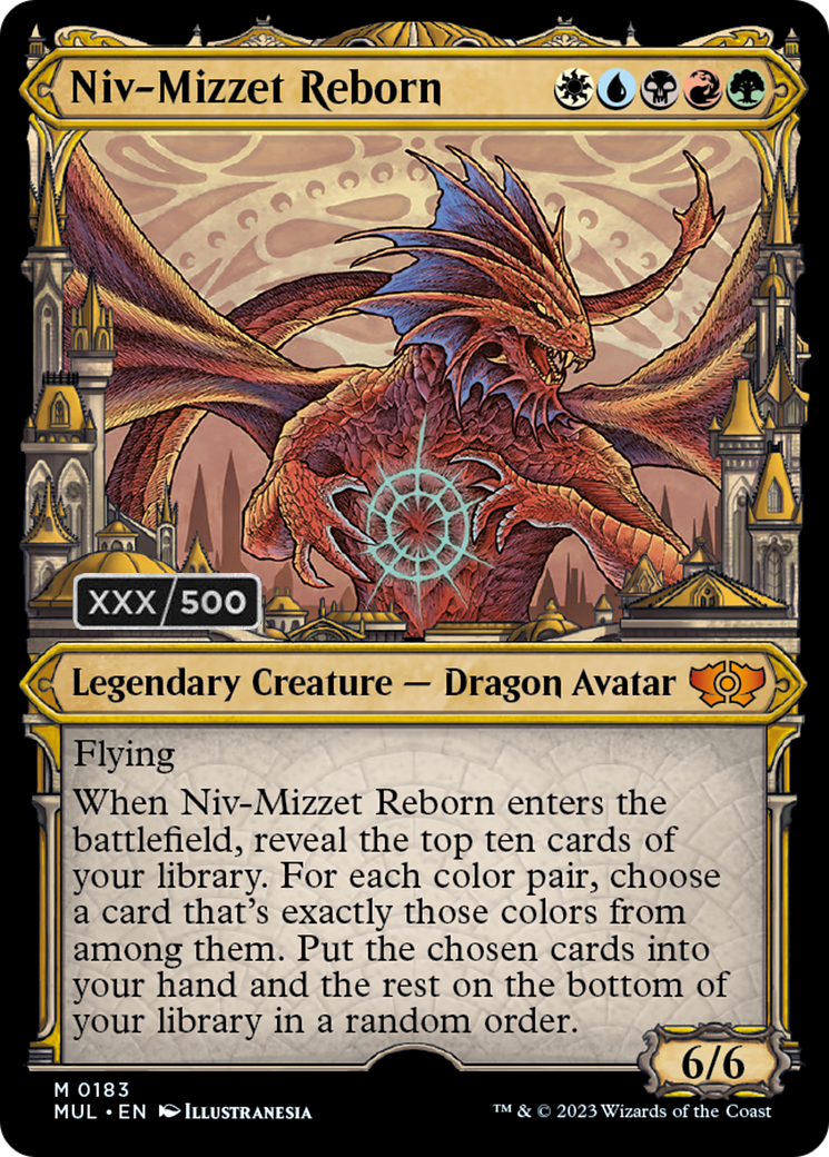 Niv-Mizzet Reborn (Serialized) [Multiverse Legends] | Gear Gaming Bentonville