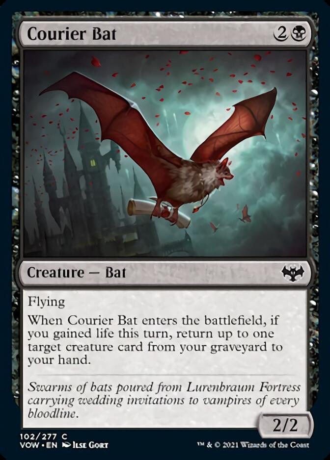 Courier Bat [Innistrad: Crimson Vow] | Gear Gaming Bentonville