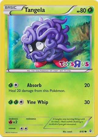 Tangela (8/83) (Toys R Us Promo) [XY: Generations] | Gear Gaming Bentonville