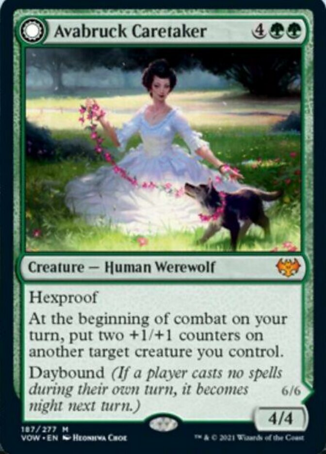 Avabruck Caretaker // Hollowhenge Huntmaster [Innistrad: Crimson Vow] | Gear Gaming Bentonville