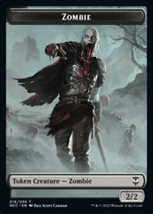 Zombie // Goat Double-sided Token [Streets of New Capenna Commander Tokens] | Gear Gaming Bentonville