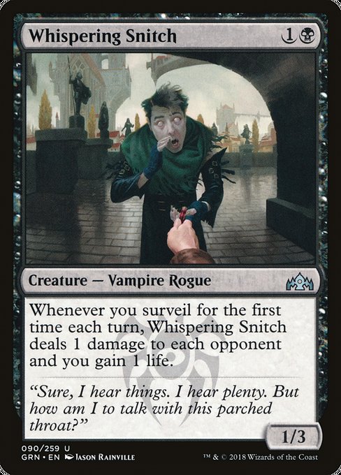 Whispering Snitch [Guilds of Ravnica] | Gear Gaming Bentonville