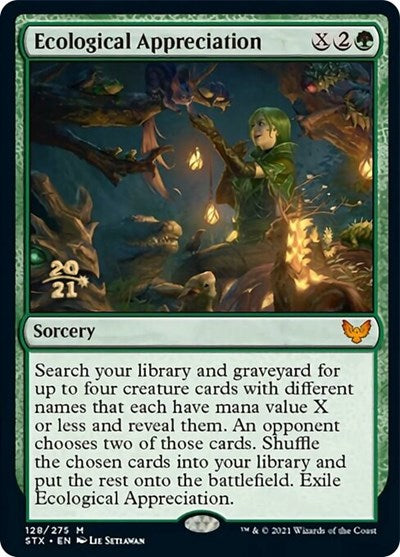 Ecological Appreciation [Strixhaven: School of Mages Prerelease Promos] | Gear Gaming Bentonville