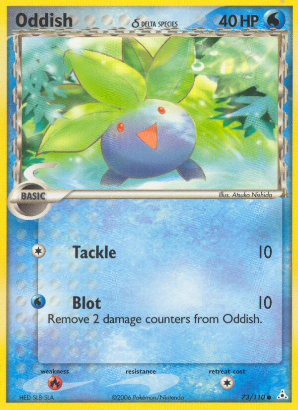 Oddish (73/110) (Delta Species) [EX: Holon Phantoms] | Gear Gaming Bentonville