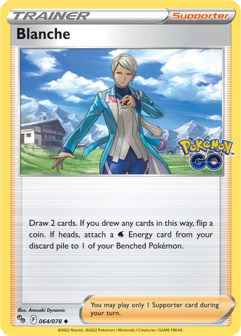 Blanche (064/078) [Pokémon GO] | Gear Gaming Bentonville