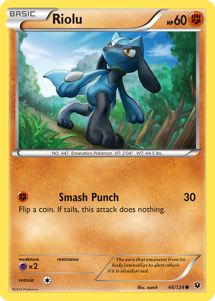 Riolu (46/124) [XY: Fates Collide] | Gear Gaming Bentonville