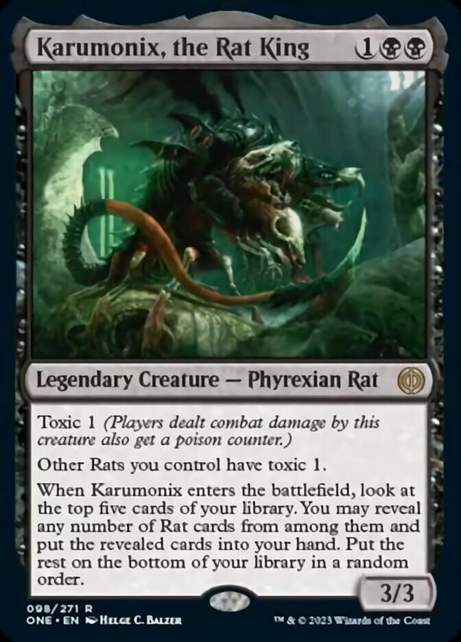 Karumonix, the Rat King [Phyrexia: All Will Be One] | Gear Gaming Bentonville