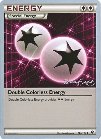 Double Colorless Energy (114/124) (Bebe - Jesper Eriksen) [World Championships 2016] | Gear Gaming Bentonville