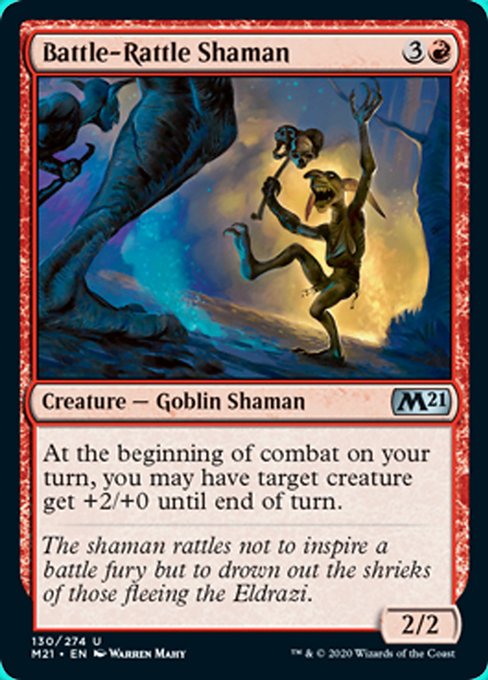 Battle-Rattle Shaman [Core Set 2021] | Gear Gaming Bentonville