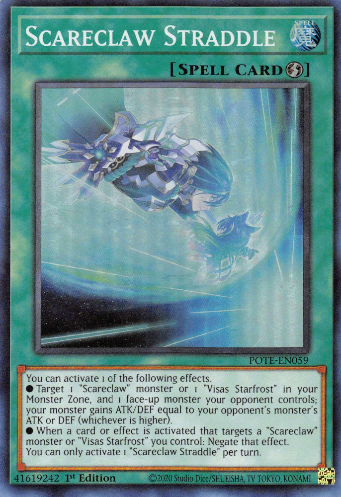 Scareclaw Straddle [POTE-EN059] Super Rare | Gear Gaming Bentonville
