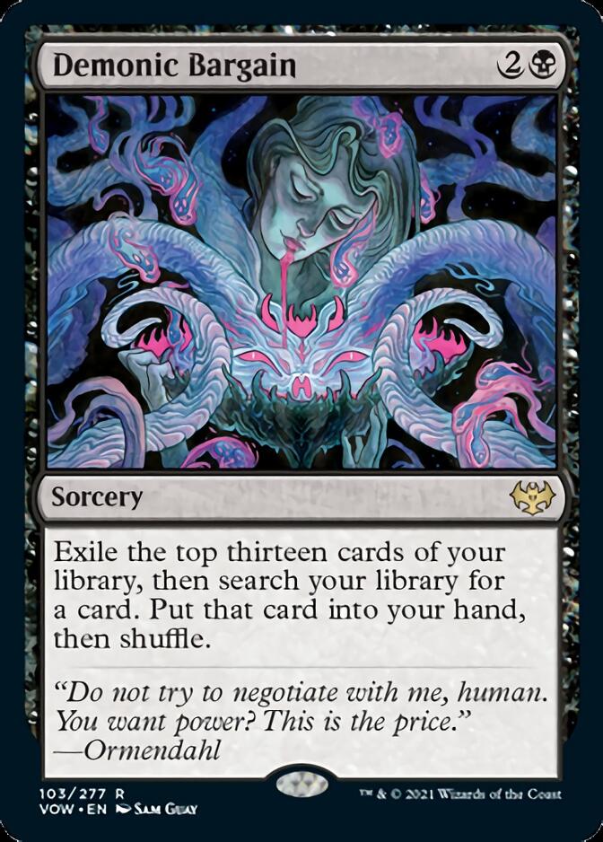 Demonic Bargain [Innistrad: Crimson Vow] | Gear Gaming Bentonville