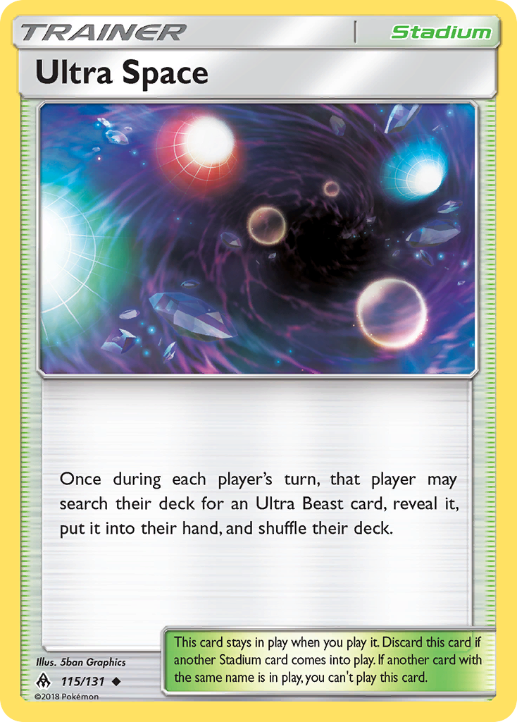 Ultra Space (115/131) [Sun & Moon: Forbidden Light] | Gear Gaming Bentonville