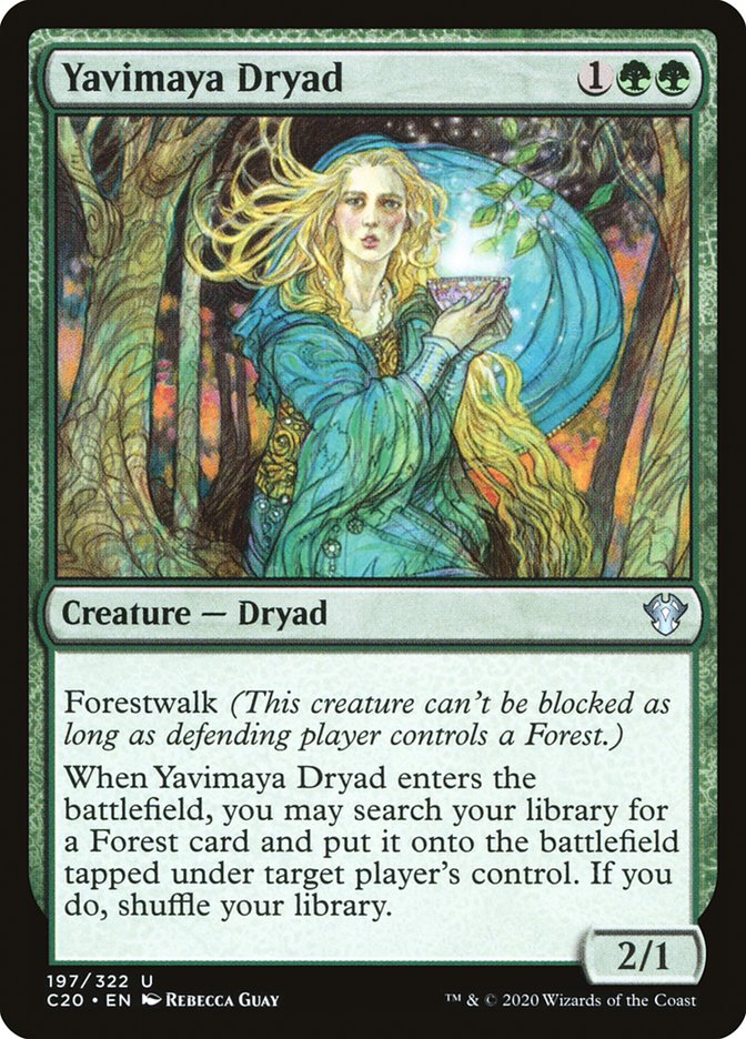 Yavimaya Dryad [Commander 2020] | Gear Gaming Bentonville