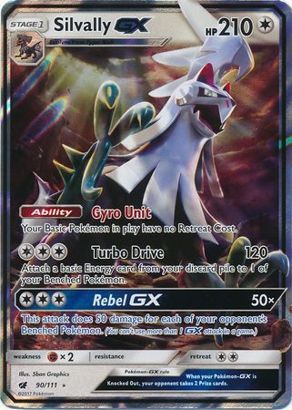 Silvally GX (90/111) (Jumbo Card) [Sun & Moon: Crimson Invasion] | Gear Gaming Bentonville