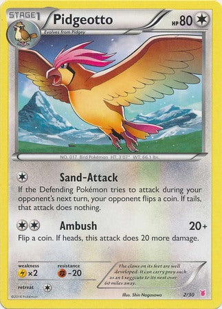 Pidgeotto (2/30) [XY: Trainer Kit 1 - Wigglytuff] | Gear Gaming Bentonville