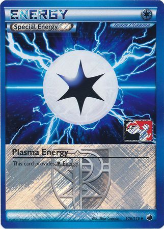 Plasma Energy (106/116) (Play Pokemon Promo) [Black & White: Plasma Freeze] | Gear Gaming Bentonville