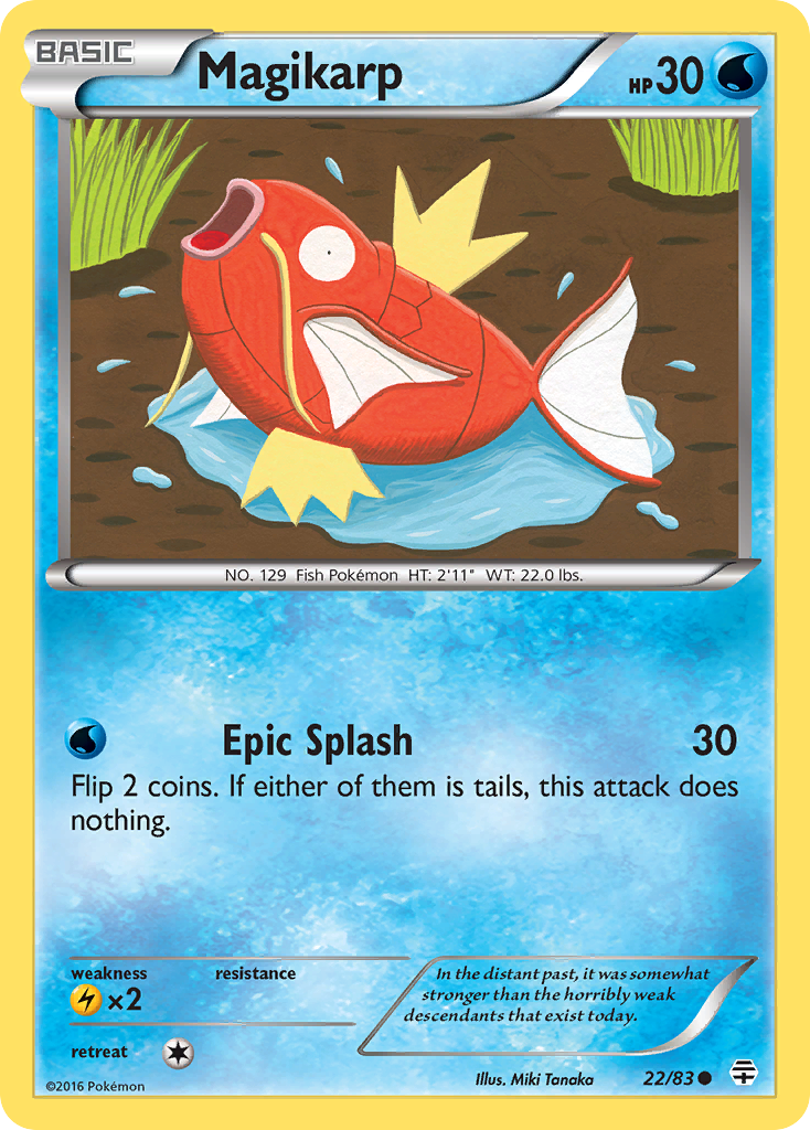 Magikarp (22/83) [XY: Generations] | Gear Gaming Bentonville