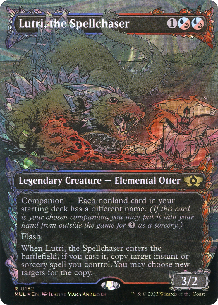 Lutri, the Spellchaser (Halo Foil) [Multiverse Legends] | Gear Gaming Bentonville