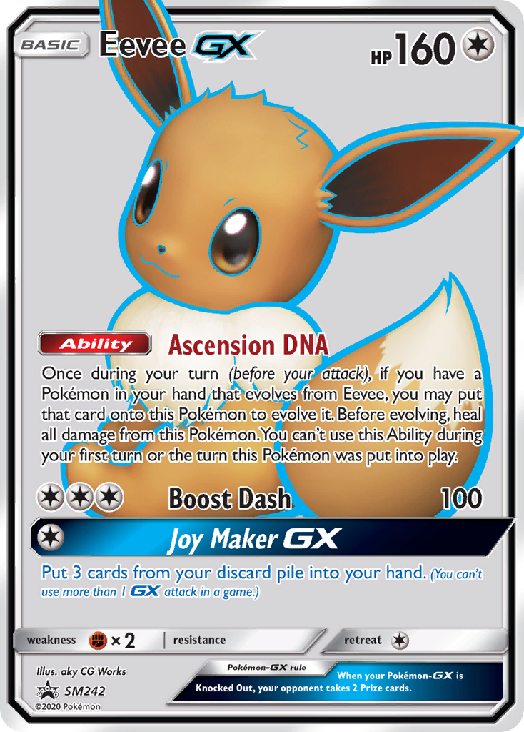 Eevee GX (SM242) [Sun & Moon: Black Star Promos] | Gear Gaming Bentonville