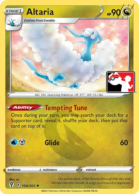 Altaria (106/203) [Prize Pack Series One] | Gear Gaming Bentonville