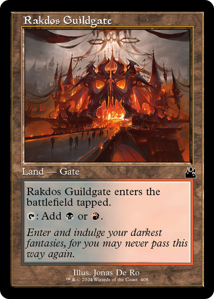 Rakdos Guildgate (Retro Frame) [Ravnica Remastered] | Gear Gaming Bentonville