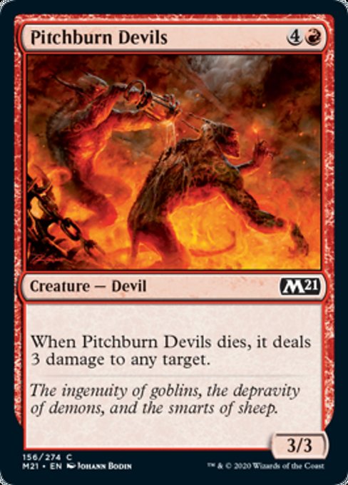 Pitchburn Devils [Core Set 2021] | Gear Gaming Bentonville